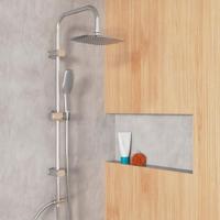 EISL doucheset easy fresh chroomkleurig - thumbnail