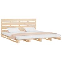 Bedframe zonder matras massief grenenhout 180x200 cm - thumbnail