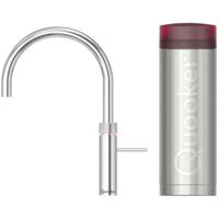 Quooker Fusion Round Keukenkraan Set - Kokend Warm- en Koud Water - Chroom - Inclusief PRO3 Reservoir - thumbnail