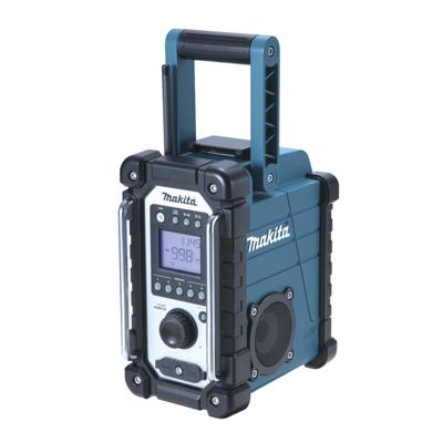 Makita Werfradio DMR 107 bouwradio FM, 2x 3.5mm Makita Werfradio DMR 107 bouwradio FM, 2x 3.5mm