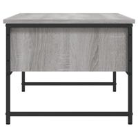 Salontafel 101x49x39,5 cm bewerkt hout grijs sonoma eikenkleur - thumbnail
