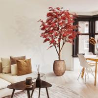 Acer kunstboom 280cm - burgundy - thumbnail
