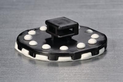 HellermannTyton PMB5-PA66HS-BK Bevestigingssokkel (verlijmbaar) Lijmpasta, Vloeibare lijm 151-02255 Hittebestendig Zwart 1 stuk(s)