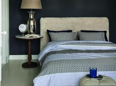 Rivièra Maison Rivièra Maison Dekbedovertrek Lawrence Blauwgrijs 260x200/220 cm