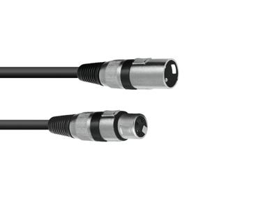 OMNITRONIC XLR Cable 3-pin 1.5m bk OMNITRONIC XLR Cable 3-pin 1.5m bk