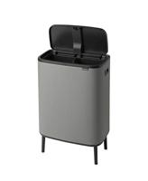 Brabantia Bo Touch Bin Hi 60 Liter (2x30 Liter) - thumbnail