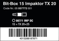 Wera Impaktor 05057772001 Bitset 15-delig - thumbnail