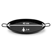 Pan Vaello Geëmailleerd Staal Gietijzer - thumbnail