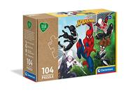 Clementoni puzzel spiderman 104 stukjes - thumbnail