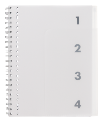 HEMA 4-in-1 Collegeblok A4 Gelinieerd