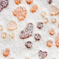 TRIXIE DEKEN LINGO SOFTFLEECE WIT / BEIGE 100X75X2 CM 2 ST - thumbnail