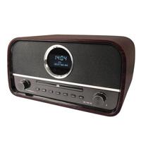 Albrecht DR790CD digitale radio DAB+, 27790, multifunctioneel incl. CD-speler en Bluetooth, houten behuizing in donkerbruin - thumbnail