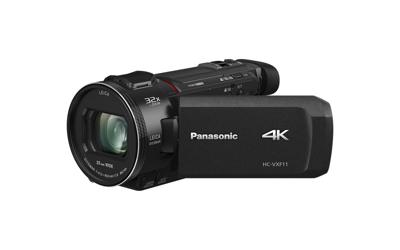 Panasonic HC-VXF11EG-K 4K camcorder (LEICA DICOMAR lens met 24x optische zoom en 32x digitale zoom, 4K en Full HD video, met zoeker, optische beeldstabilisator)