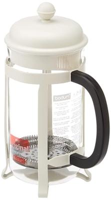Bodum 1908-913 - KOFFIEZETAPPARAAT - JAVA French Press Koffiezetapparaat Wit 1 L