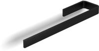 Royal plaza Humano meubelhanddoekhouder 33cm mat zwart - thumbnail