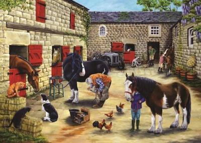 Farrier's Visit Puzzel 500 Stukjes