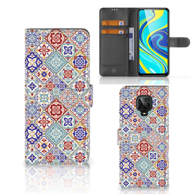 Xiaomi Redmi Note 9 Pro | Note 9S | Bookcase | Tiles Color Xiaomi Redmi Note 9 Pro | Note 9S | Bookcase | Tiles Color