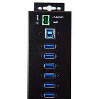 StarTech.com 10 Port Metalen Industriële USB Hub met Voedingsadapter - ESD & 350W Overspanningsbeveiliging - High Speed USB 3.1 Gen 1 5Gbps Hub - Monteerbaar op Din Rail, Muur of Bureau - thumbnail