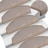 15 st Trapmatten 65x24x4 cm lichtbruin - thumbnail