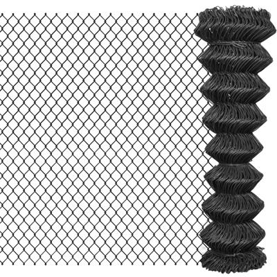 Gaashek 25x1,5 m staal grijs