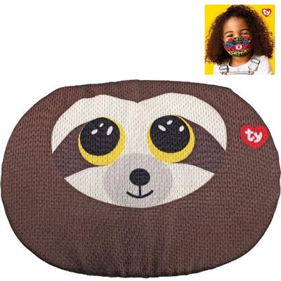 TY wasbaar kinder mondkapje luiaard dangler verstelbaar 3+