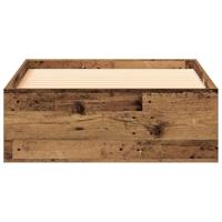 Bedframe met lades met lade Oud hout 90 x 200 cm Bewerkt hout - thumbnail