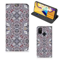 Samsung Galaxy M30s | M21 Standcase Flower Tiles - thumbnail