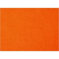 Creativ Company Hobbyvilt, vel 42x60 cm, dikte 3 mm, oranje, 1 vel - thumbnail