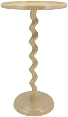 Daan Kromhout Design bijzettafel metaal sephora cozy 35x62cm sand