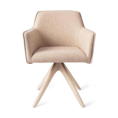 Jesper Home Hofu eetkamerstoel Wild Walnut revolve oak bleach