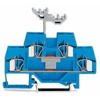 WAGO 281-629 Doorgangsklem 2-etages 6 mm Spanveer Toewijzing: N Blauw 50 stuk(s) - thumbnail