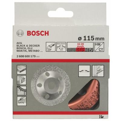Bosch Accessoires Hardmetalen komschijf 115 x 22,23 mm; medium, schuin 1st - 2608600179