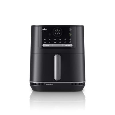 Braun HF5050 MultiFry 5 Airfryer Zwart Braun HF5050 MultiFry 5 Airfryer Zwart