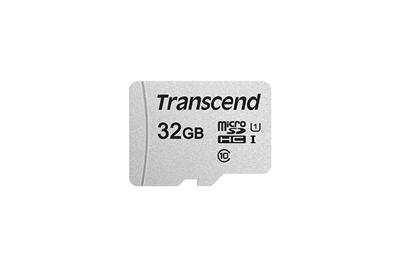 Transcend Premium 300S microSDHC-kaart 32 GB Class 10, UHS-I, UHS-Class 1