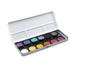Royal Talens FINETEC® Parelmoer aquarelverf set Rainbow | 12 kleuren - thumbnail