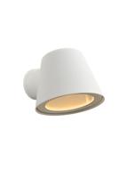 Lucide DINGO-LED - Wandlamp Binnen/Buiten - LED Dimb. - GU10 - 1x5W 3000K - IP44 - Wit - thumbnail