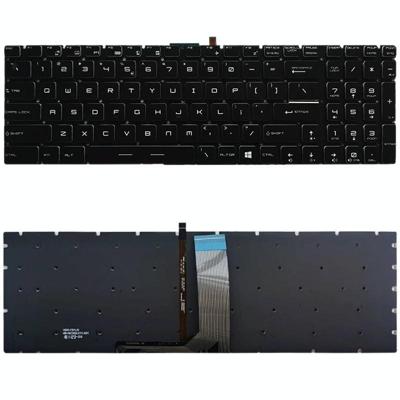 US-versie-toetsenbord met achtergrondverlichting voor MSI GT62 GT72 GE62 GE72 GS60 GS70 GL62 GL72 GP62 GT72S GP72 GL63 GL73