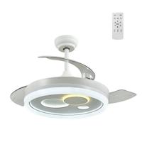 CristalRecord Plafondventilator Naira Ø 106 cm wit - thumbnail