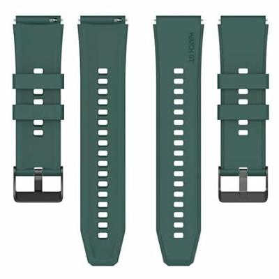 By Qubix - Compatible met Garmin Approach S12 / S40 / S42 - Siliconen gesp bandje - Groen - Compatible Garmin bandje - Bandbreedte: 20mm