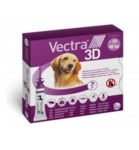 Vectra 3D L Spot-on hond 25 - 40 kg (3 pipetten) 3 pipetten Vectra 3D L Spot-on hond 25 - 40 kg (3 pipetten) 3 pipetten