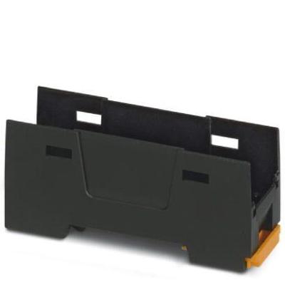 Phoenix Contact EH 22,5 F-B/ABS BK9005 Onderste deel van de behuizing ABS Zwart 10 stuk(s)