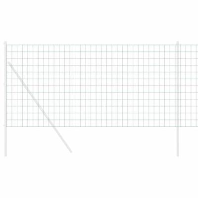 VidaXL Euro hek groen 1,4 x 10 m pvc-gecoat ijzer