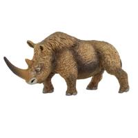 Safari speeldier woolly rhinoceros junior 17 x 8 cm bruin - thumbnail