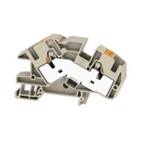 Weidmüller 2668740000 Installatie-etageklem Push-In-klem, Steekaansluiting Donkerbeige 20 stuk(s) - thumbnail