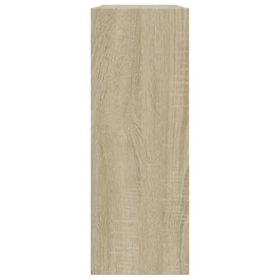 VidaXL Schoenenkast 80x21x57 cm bewerkt hout sonoma eikenkleurig