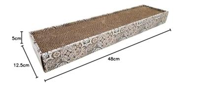 CROCI KRABPLANK HOMEDECOR TEXTUUR MAIOLICA 48X12,5X5 CM CROCI KRABPLANK HOMEDECOR TEXTUUR MAIOLICA 48X12,5X5 CM