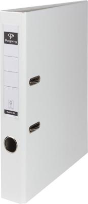 Pergamy ordner, voor ft A4, uit PP en papier, zonder beschermrand, rug van 5 cm, wit Pergamy ordner, voor ft A4, uit PP en papier, zonder beschermrand, rug van 5 cm, wit