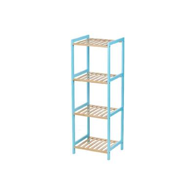 Badkamerschappen Berilo Blauw Natuurlijk 35 x 30 x 100 cm 35,2 x 100,2 x 30,2 cm