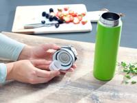 Leifheit 3277 flip isoleerbeker 600 ml groen - thumbnail