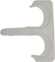 Pgb-Europe smart | nylon plugclip dubbel 16-19 wit | 50 st sm0pcdn001600193 - thumbnail